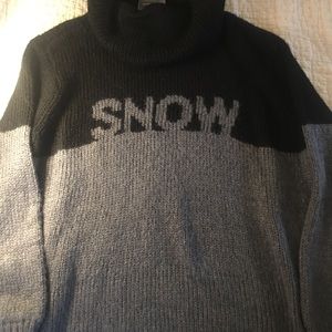 HOT ITEM ..Wooden Ships Snow Sweater